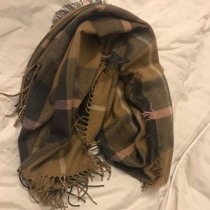 Colorful winter scarf